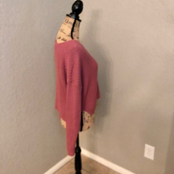 LA Hearts Cropped V-Neck Sweater size Small - Picture 2 of 7